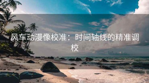 风车动漫像校准：时间轴线的精准调校